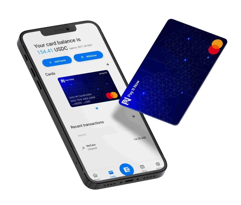 crypto card coins